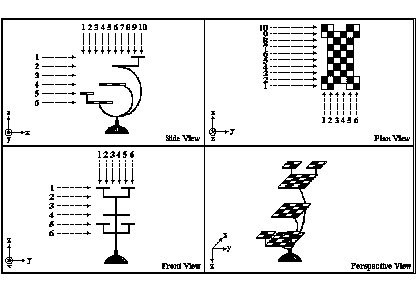 Tri-D chess board notation